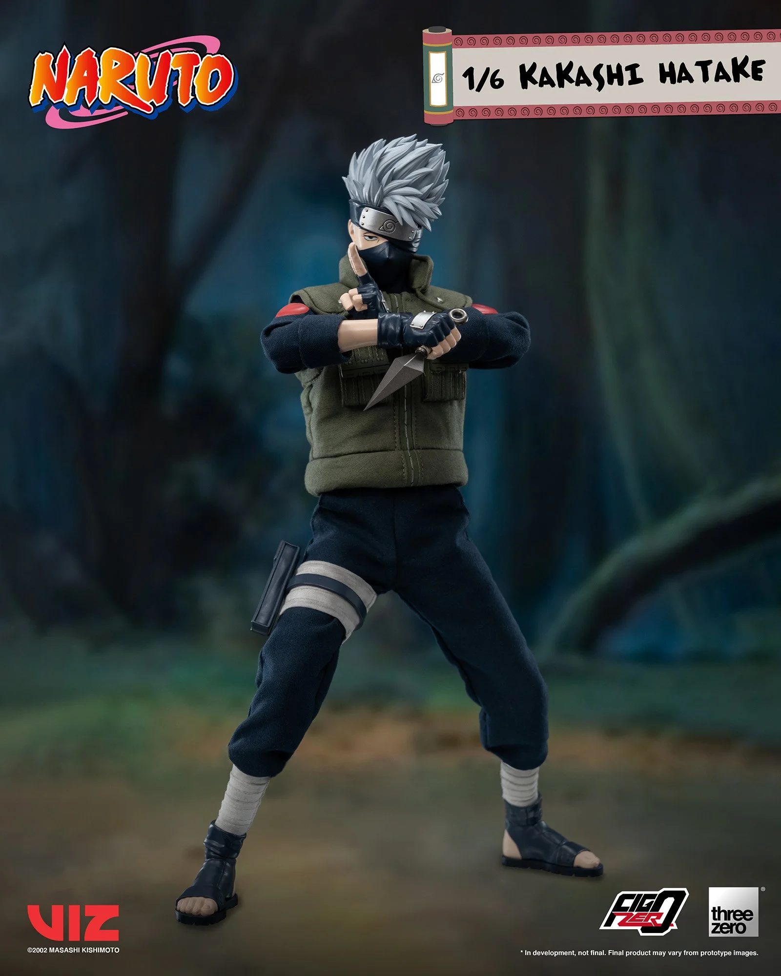 NARUTO -ナルト-』より「フィグゼロ 1/6 はたけカカシ」が海外で9/13